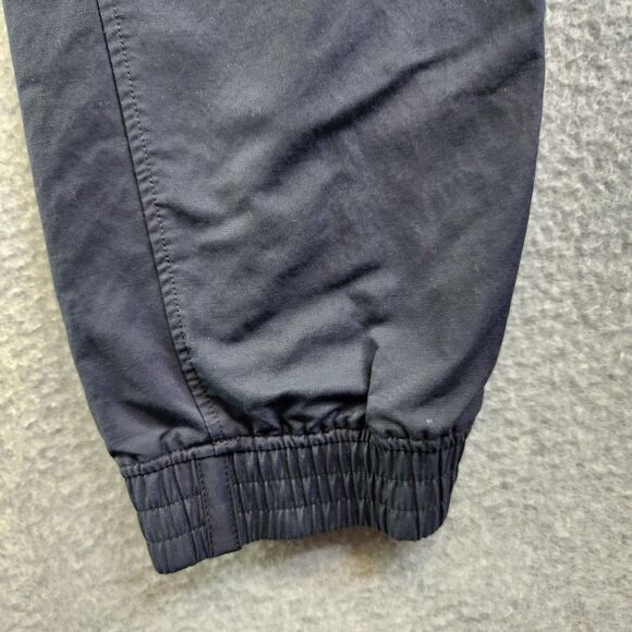 Vintage Nike Joggers Mens Extra Large Black Nylon Blue Tag 90s Back Pocket VTG - Picture 4 of 15